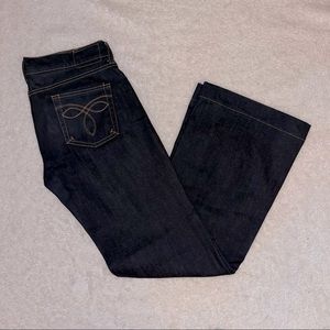 Ted Baker London Dark Wash Flare Jeans NWOT - Size 3